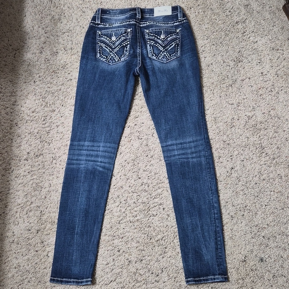 Miss Me Women's Curvy Skinny Jeans Size 27 32 inseam Excellent Condition